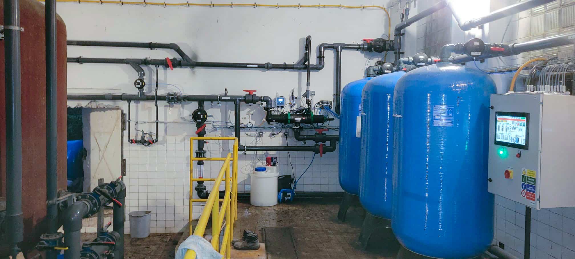 Modernizácia úpravne pitnej vody v Sebedraží pre Hornonitrianske bane